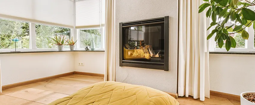 Residential Fireplace Ceramic Glass Installation in Rio Rico, AZ