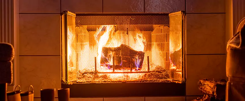 Mendota Hearth Landscape Fireplace Installation in Rio Rico, Arizona