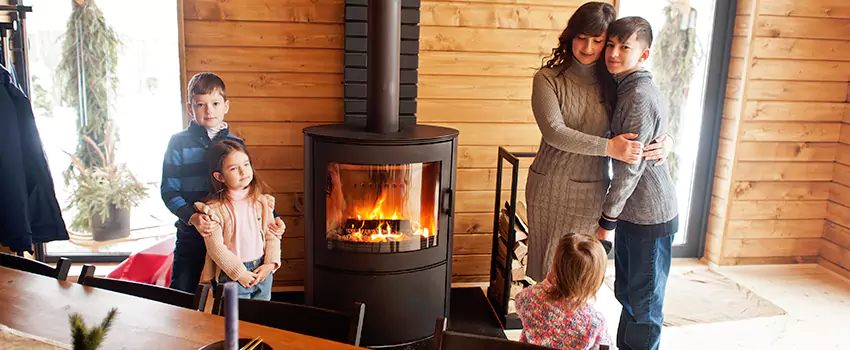 Morso Cast Iron Fireplace Insert Installation in Rio Rico, Arizona